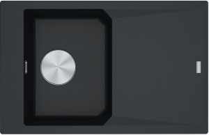 Franke FX FXG 611-78 Fragranit+ Onyx, 114.0512.407, Einbau 45cm