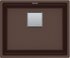 Franke Kubus 2 KNG 110-52 Fragranit+ Chocolate, 125.0512.501, Unterbausple 60cm