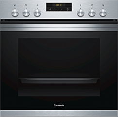 Constructa CH3M60050, Einbau-Elektroherd, Edelstahl, EEK: A, mit 5 Jahren Garantie!