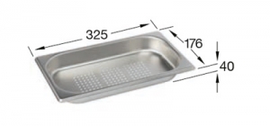 Villeroy & Boch Dampfgarschale 1/3 aus Edelstahl, 8299 06 K1