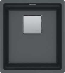 Franke Kubus 2 KNG 110-37 Fragranit+ Graphit, 125.0512.447, Unterbausple 45cm