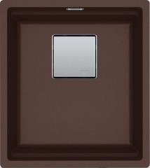 Franke Kubus 2 KNG 110-37 Fragranit+ Chocolate, 125.0512.446, Unterbausple 45cm