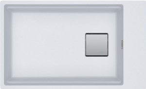 Franke Kubus 2 - KNG 110-62 Fragranit+ Glacier, 125.0512.517, Unterbausple 80cm