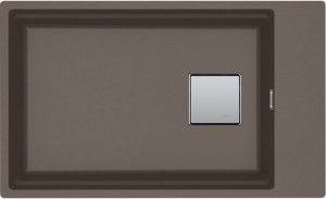 Franke Kubus 2 - KNG 110-62 Fragranit+ Umbra, 125.0512.519, Unterbausple 80cm