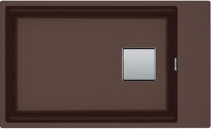 Franke Kubus 2 - KNG 110-62 Fragranit+ Chocolate, 125.0512.511, Unterbausple 80cm