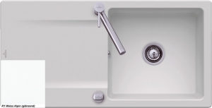 Villeroy & Boch Siluet 60 flat, Farbe R1 Weiss alpin (glnzend), Classicline