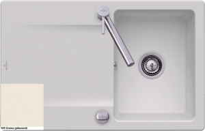 Villeroy & Boch Siluet 45 flat, Farbe KR Crema (glnzend), Classicline