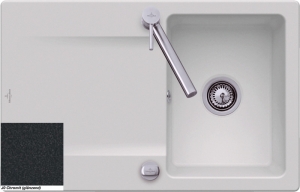 Villeroy & Boch Siluet 45 flat, Farbe J0 Chromit (glnzend), Premiumline