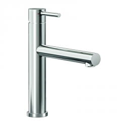 Villeroy & Boch Armatur Como Sky Edelstahl massiv poliert, Hochdruck Festauslauf, 927800LE