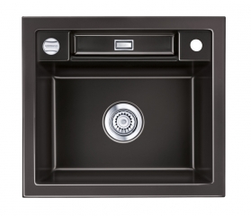 Systemceram KeraDomo Bela 57, Farbe Nero (glnzend), mit 5 Jahren Garantie