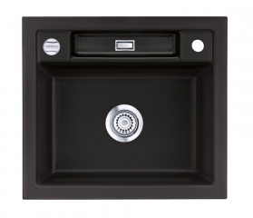 Systemceram KeraDomo Bela 57, Farbe Nigra (matt), mit 5 Jahren Garantie