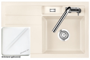 Systemceram KeraDomo Bela 78 F, Farbe Grnland (glnzend), mit 5 Jahren Garantie