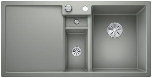 Blanco Collectis 6 S Silgranit PuraDur 2, Farbe perlgrau, InFino Ablauf, 523347