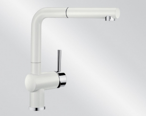 Blanco Linus-S White Edition, weiss matt, Hochdruck, 523117