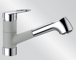 Blanco Notis-S, perlgrau, Hochdruck, 523261