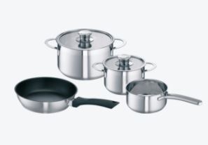 Constructa Induktionszubehr 4-er Set, CZ9442X0