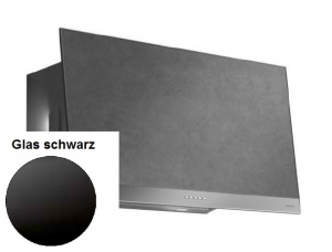 Falmec Trim, Wandhaube, Glas schwarz, 90 cm, mit 5 Jahren Garantie