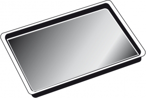 Kppersbusch ZB 1000, Backblech, emailliert