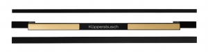 Kppersbusch DK 5014,Individual plus Griff Black Velvet mit Gold-Einlage