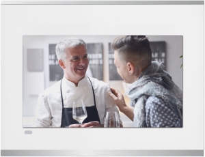 Kppersbusch CTV 6800.0 W1, 22  Einbau-TV wei / Edelstahl, mit 5 Jahren Garantie!