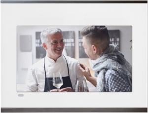 Kppersbusch CTV 6800.0 W2, 22  Einbau-TV wei / Black Chrome, mit 5 Jahren Garantie!