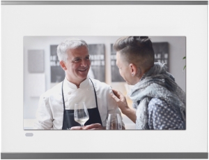 Kppersbusch CTV 6800.0 W3, 22  Einbau-TV wei / Silver Chrome, mit 5 Jahren Garantie!