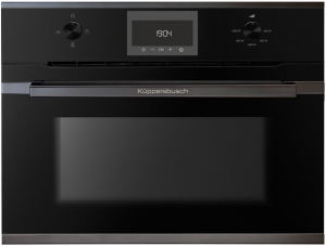 Kppersbusch CM 6330.0 S2, Backofen mit Mikrowelle, schwarz / Black Chrome, mit 5 Jahren Garantie!