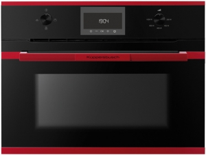 Kppersbusch CM 6330.0 S8, Backofen mit Mikrowelle, schwarz / Hot Chilli, mit 5 Jahren Garantie!