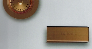 Schock Dekorative Sichtteile, Kupfer, 629366COP