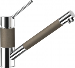 Schock SC-50 Schlauchbrause, Cristadur, Farbe Alpaca