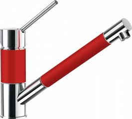 Schock SC-50 Schlauchbrause, Cristadur, Farbe Rouge