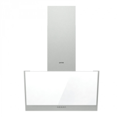 Gorenje WHI 823 E1XGW, Kopffrei-Haube, Glas wei, 80 cm, EEK: A, mit 5 Jahren Garantie!