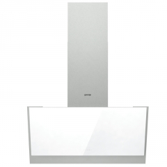 Gorenje WHI 943 E6XGW, Kopffrei-Haube, Glas wei, 90 cm, EEK: A, mit 5 Jahren Garantie!