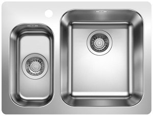 Blanco S-Style 340/180-IF/A Edelstahl Brstfinish, 523370