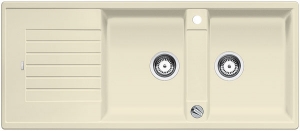 Blanco Zia 8 S Silgranit PuraDur 2, Farbe jasmin, 515588