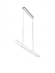 LUMICA Sun Pendel LED, Pendelleuchte Edelstahl/Glas, 110 cm, 7065007