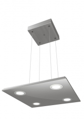 LUMICA Cavo LED, Pendelleuchte, Edelstahl, Acrylglas metallic, 7065022