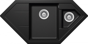 Schock Primus C-150 A Einbau/Auflage, INKL. RESTESCHALE, Volcan