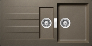 Schock Primus D-150 A Einbau/Auflage, INKL. RESTESCHALE, Alpaca