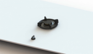 PITT by Reginox Adams Professional Gas-Modul fr Erdgasbetrieb, 1 Messing-Brenner