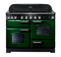 Falcon Classic Deluxe 110, Range Cooker, Induktionskochfeld, 110 cm, Farbe Racing Green, mit 5 Jahren Garantie!