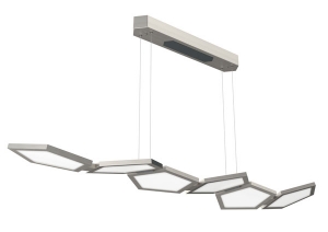 LUMICA Cingue LED, Pendelleuchte, Aluminiumgehuse, 1362 mm, 7065026