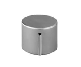 Dornbracht Exzenterbettigung mit Drehknopf, (ohne Rosette) Dark Platinum matt