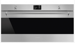 SMEG SFPR9395X Einbaubackofen Multifunktion, 90 cm, Edelstahlfront, Energieeffizienzklasse A+, mit 5 Jahren Garantie!