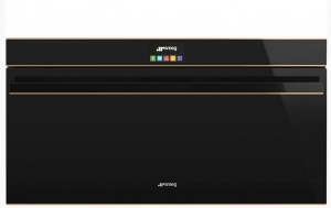 SMEG SFPR9604NR Einbaubackofen Multifunktion, 90 cm, Schwarzglasfront, Energieeffizienzklasse A+, mit 5 Jahren Garantie!