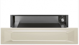 Smeg CPR915P Wrmeschublade, 15cm, Creme, Designlinie Victoria, mit 5 Jahren Garantie!