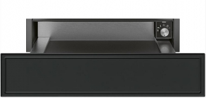 Smeg CPR715A Wrmeschublade, 15cm, Schwarz, Designlinie Cortina, mit 5 Jahren Garantie!