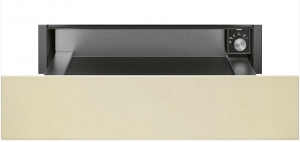 Smeg CPR815P Wrmeschublade, 15cm, Creme, Nostalgie - Design, mit 5 Jahren Garantie!