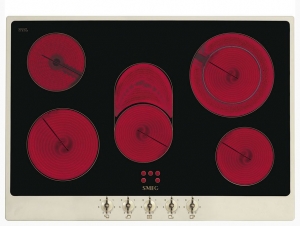 SMEG P875PO Glaskeramikkochfeld, 72cm, mit 5 Jahren Garantie!
