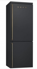 SMEG FA8003AO Khl-Gefrierkombination, Nostalgie Design, FULL NO FROST, Energieeffizienzklasse A+, mit 5 Jahren Garantie!